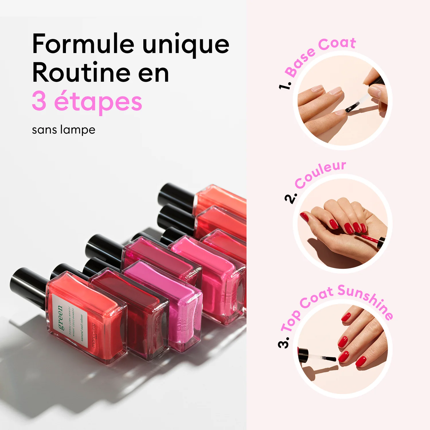 Vernis à ongles Green™ Rainbow à personnaliser Green™