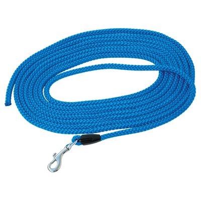 Ligne de pistage tressée ronde Pawz & Pepper - Bleue