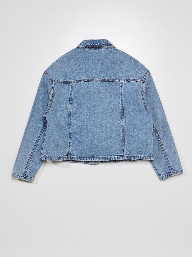 Korte denimjas - So Easy - BLAUW