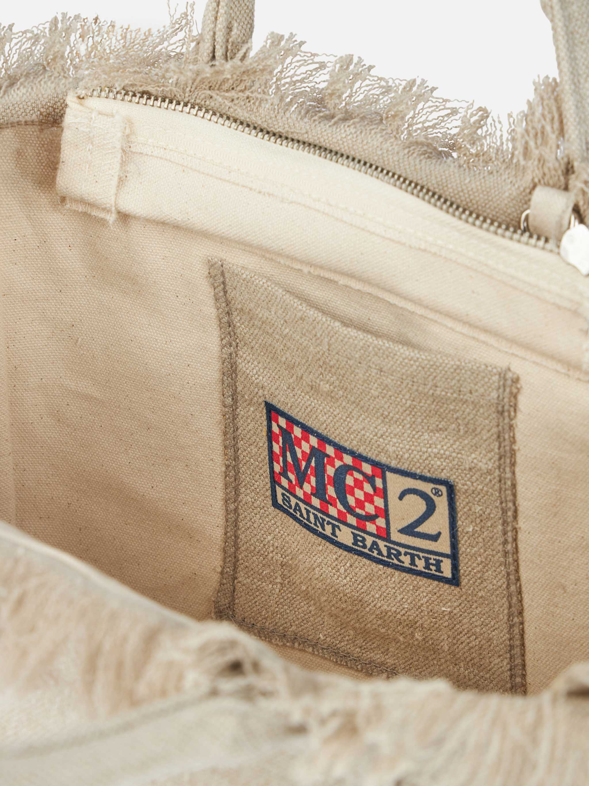Sac Colette en lin beige