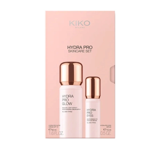 KIKO Milano Hydra Pro Skincare Set zestaw kosmetyków do pielęgnacji twarzy krem 50 ml   serum 15 ml