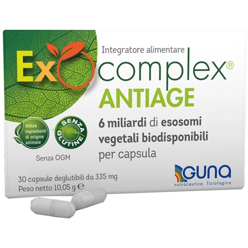 GUNA Exocomplex Antiage 30 gélules sans gluten
