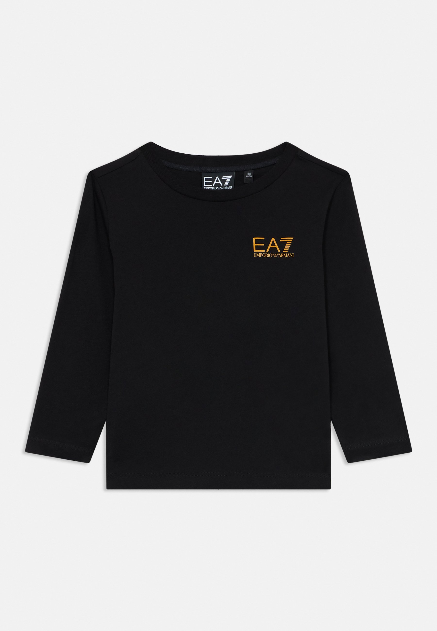 EA7 Emporio Armani UNISEX - Pikkade varrukatega pluus - must/kuldne