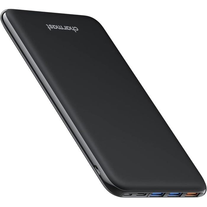 USB C Power Bank 26800mAh External Battery, Quick Charge Compact Airplane Approved with 4 Smart E Ports