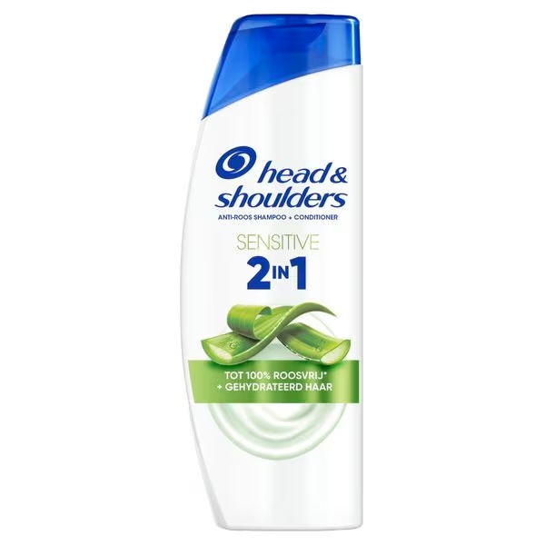 „Head & Shoulders Sensitive“ 2 viename šampūnas nuo pleiskanų<br>300 ml – visiems plaukų ir galvos odos tipams