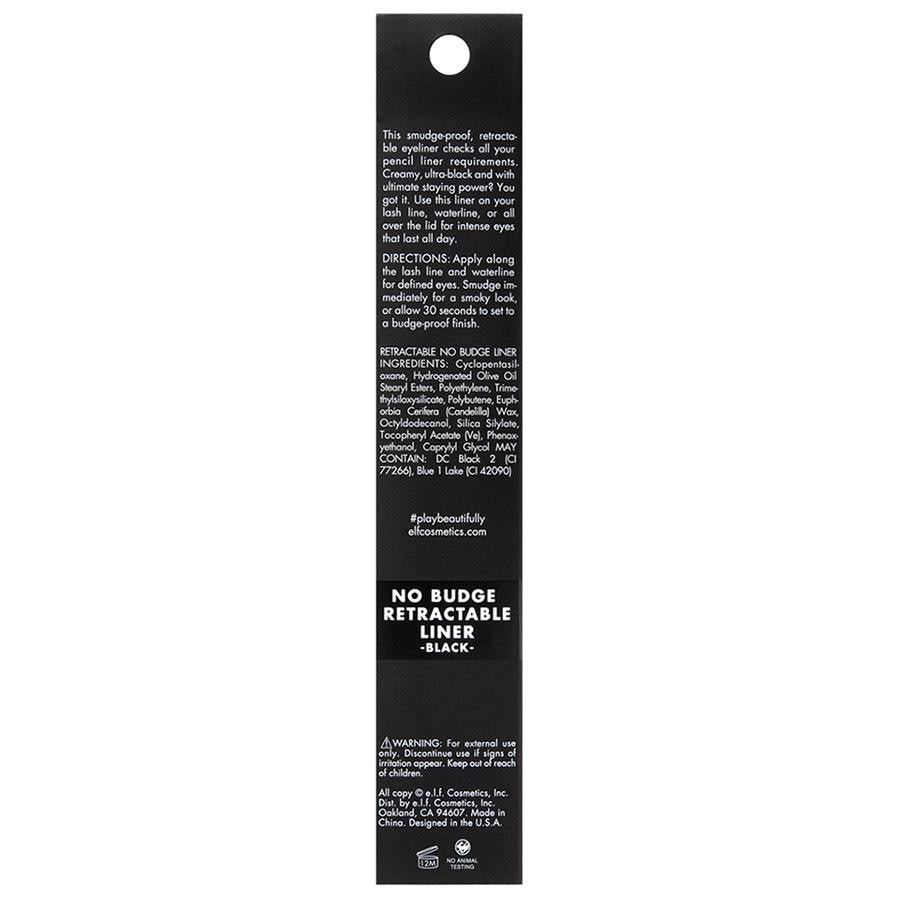 Očná linka elf Cosmetics No Budge Retractable - 0,18 g
