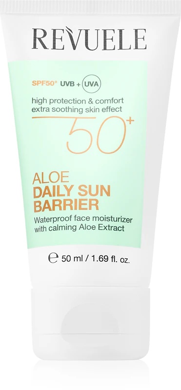 Revuele Aloe Daily Sun Barrier SPF 50+ pomirjujoča dnevna krema SPF 50+