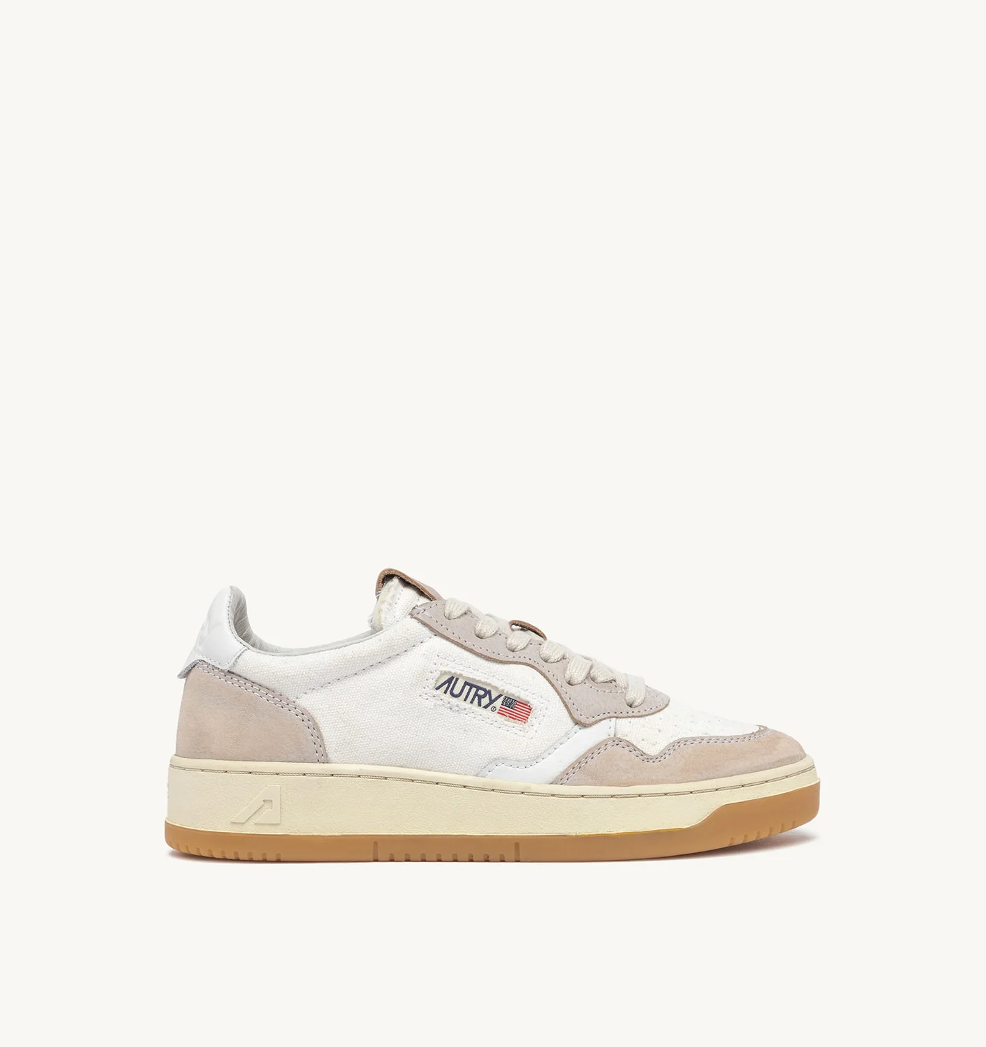 Adidași medaliați JUS ÎN PÂNZĂ BIANCO E PELLE BEI