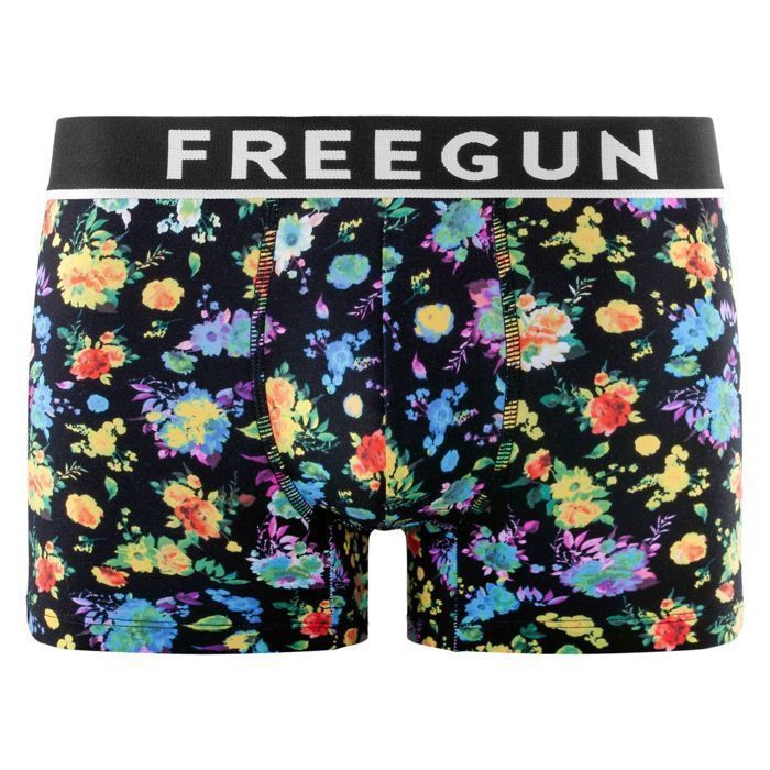 Calzoncillos bóxer Freegun para hombre - Azul (Paquete de 4)