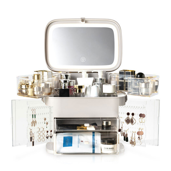 Úložný box Rio Ultimate Beauty se stmívatelným zrcadlem
