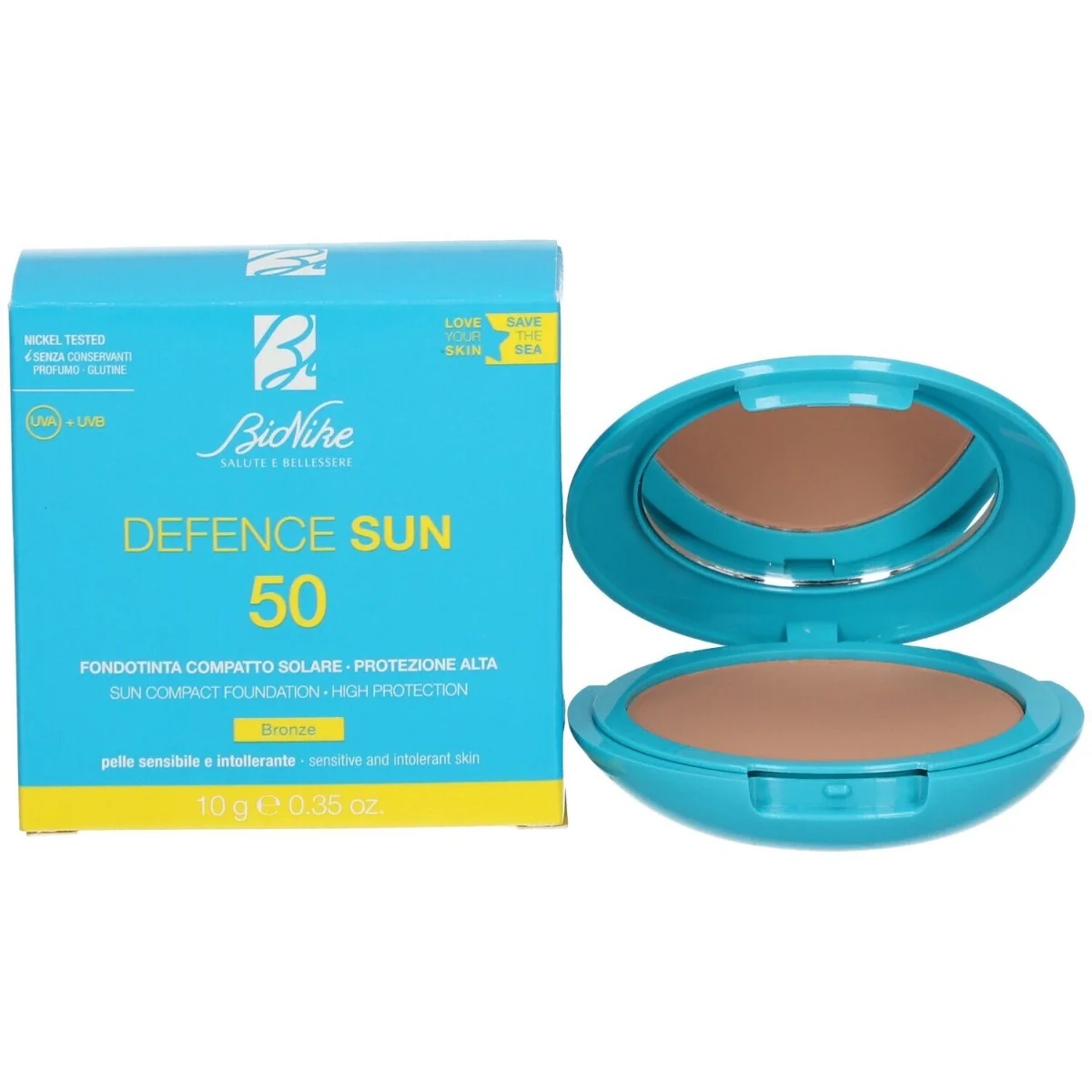 BIONIKE Bionike Defence Sun Foundation SPF 50+ Kompakt Bronze