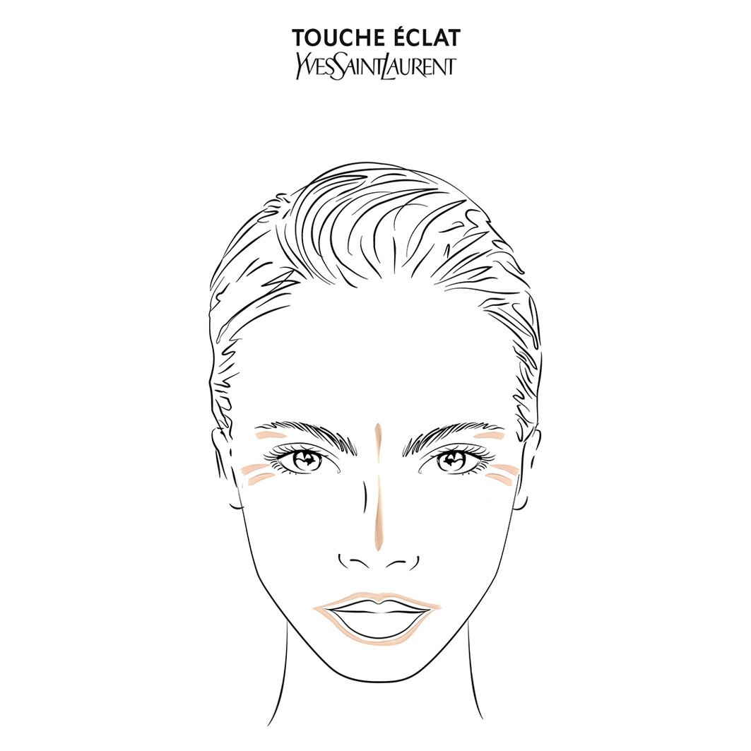 Yves Saint Laurent Caneta Corretor Musthaves Touche Éclat - 2,5 ml
