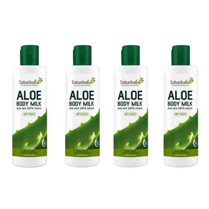 Tabaibaloe la Marca de Canarias Aloe Body Milk Aloe Vera 100 % naturlig