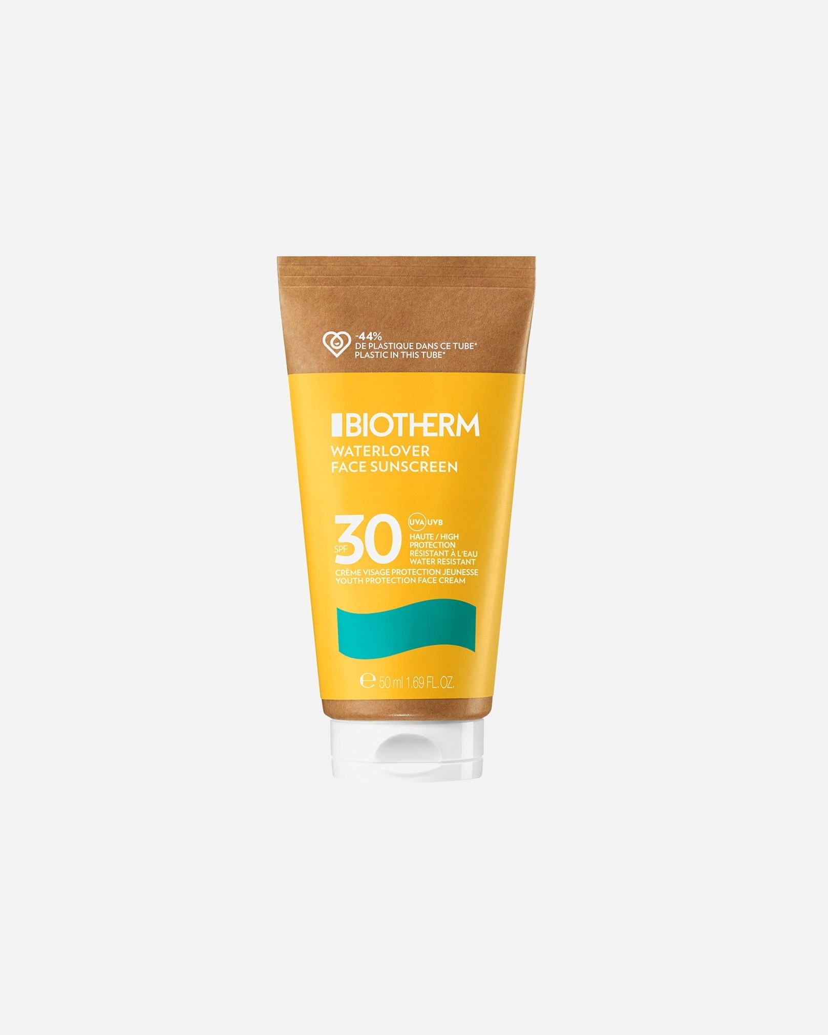 Biotherm krema za sončenje Water Lover Biotherm Waterlover krema za obraz proti staranju SPF 30 - 50 ml