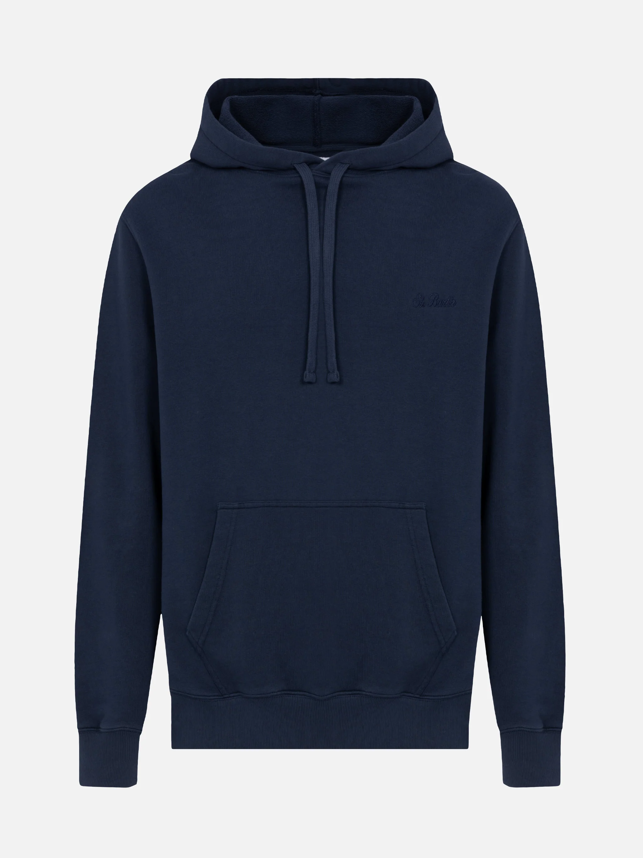 Manhattan katoenen hoodie met St. Barth-borduurwerk