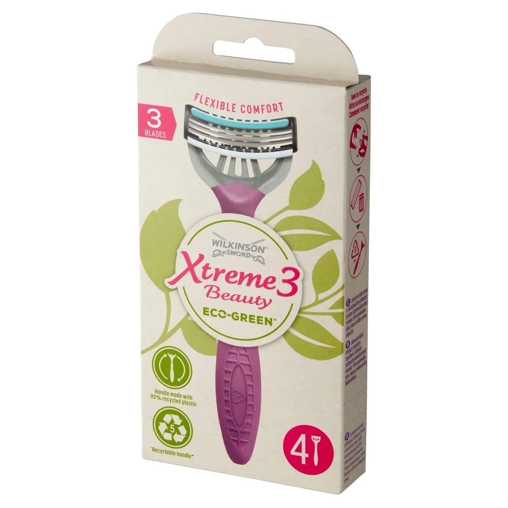 Wilkinson Xtreme3 Beauty Eco Green Maszynki do Golenia