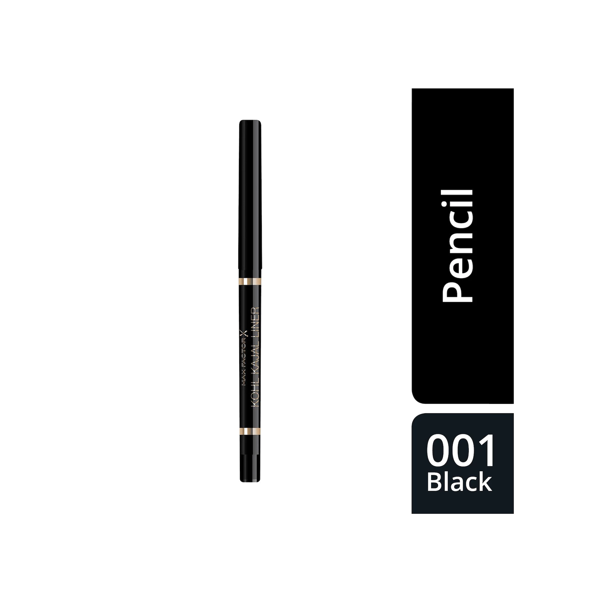 Kohl Kajal Automatic 001 Black - Max Factor