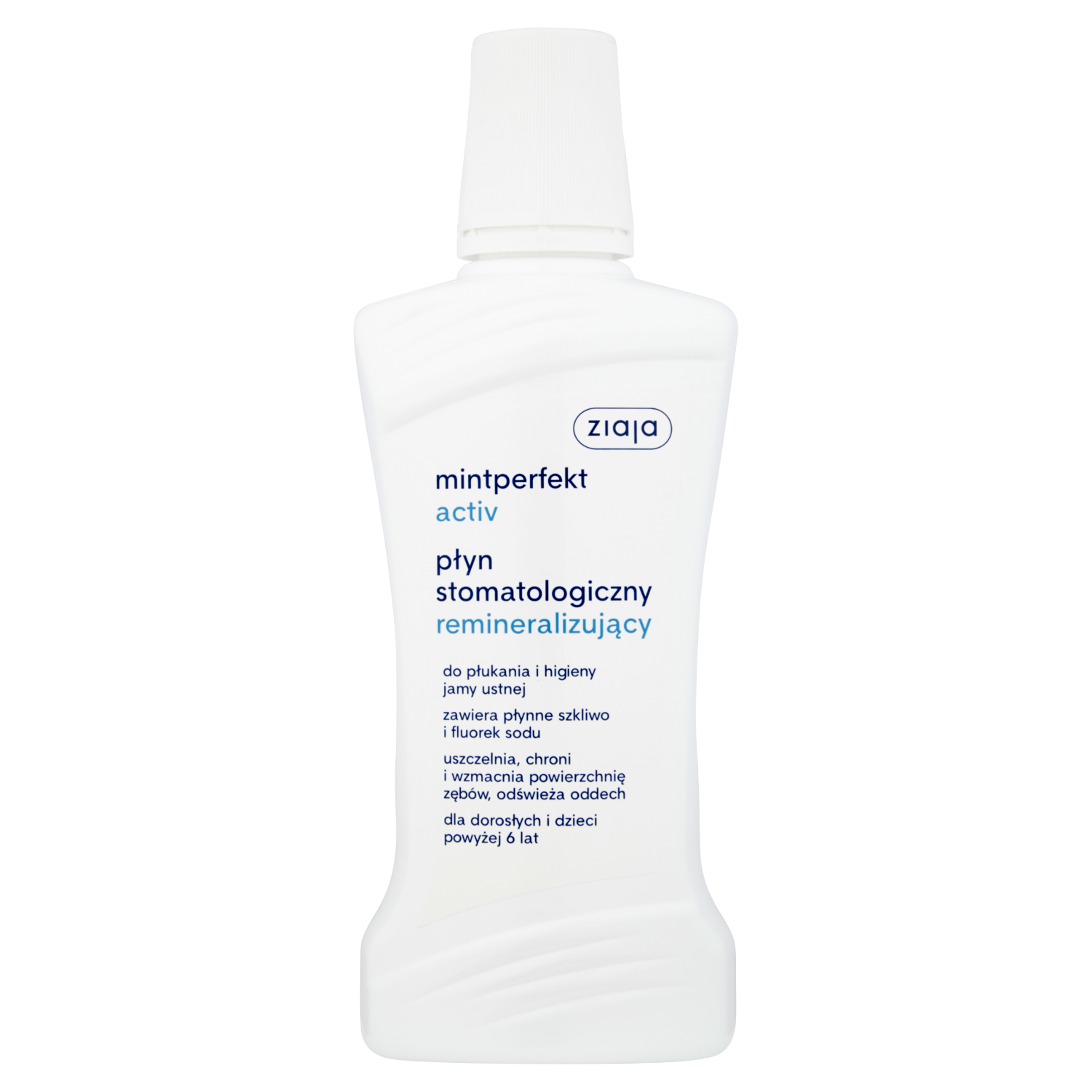 Bain de bouche reminéralisant Ziaja 500 ml Menthe parfaite Active