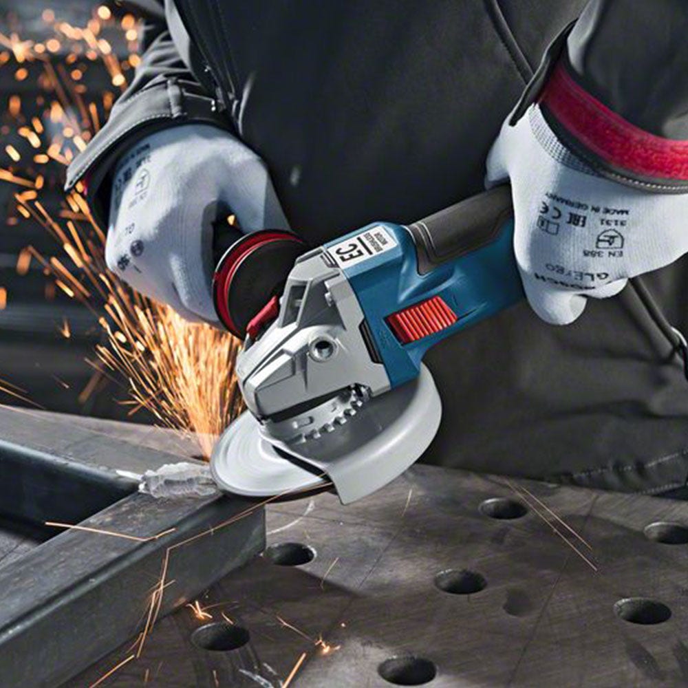 BOSCH 125 mm 18 V Akku-Winkelschleifer Skin GWS 18V-10 C 06019G310A
