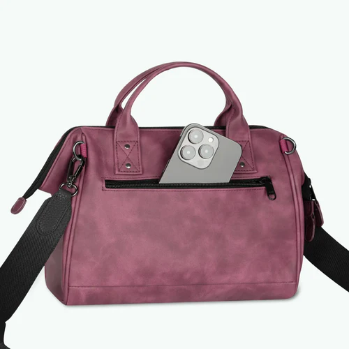 Cabaia Geantă Crossbody Adventurer Delhi, bordeaux