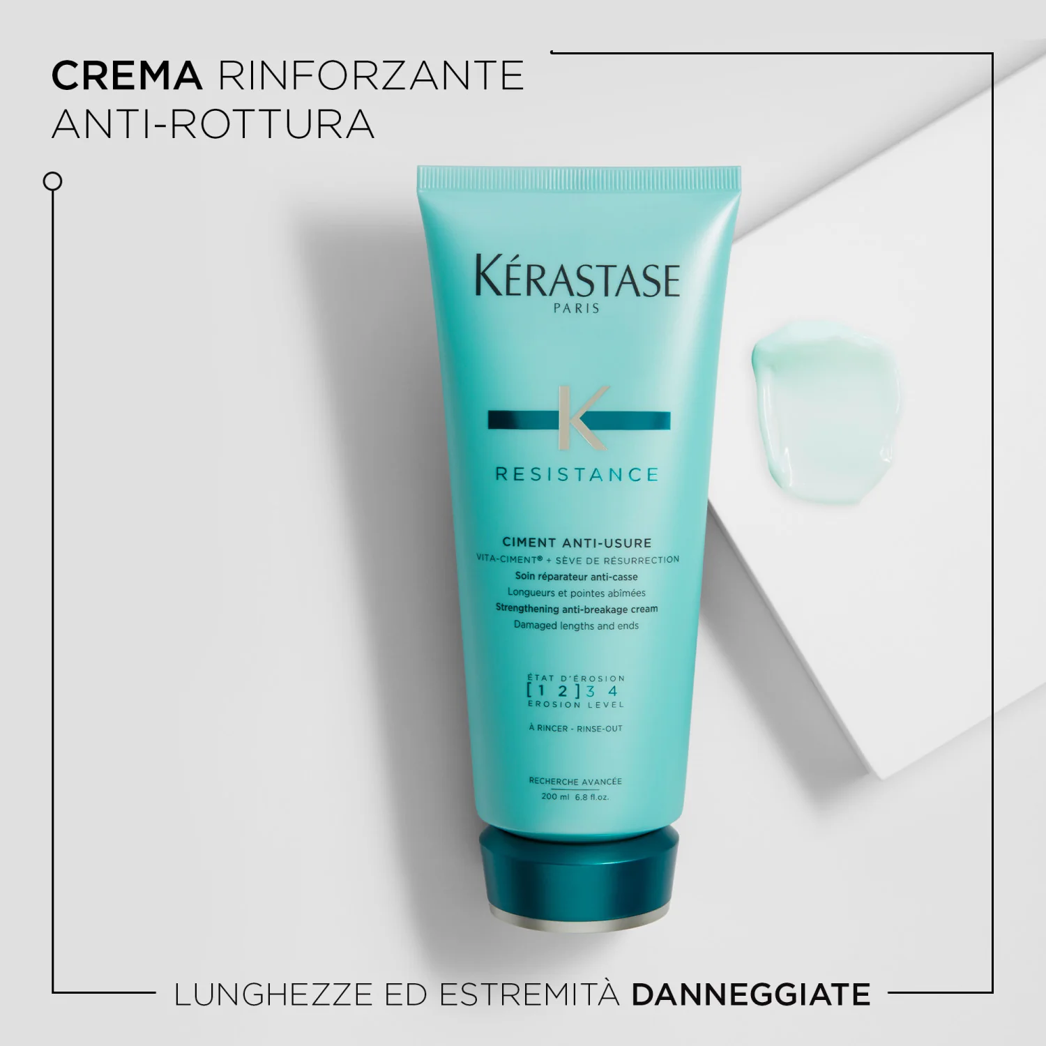 Résistance Ciment Anti-Usure - Balsamo Ricostruttivo Capelli, Balsamo Rinforzante Capelli