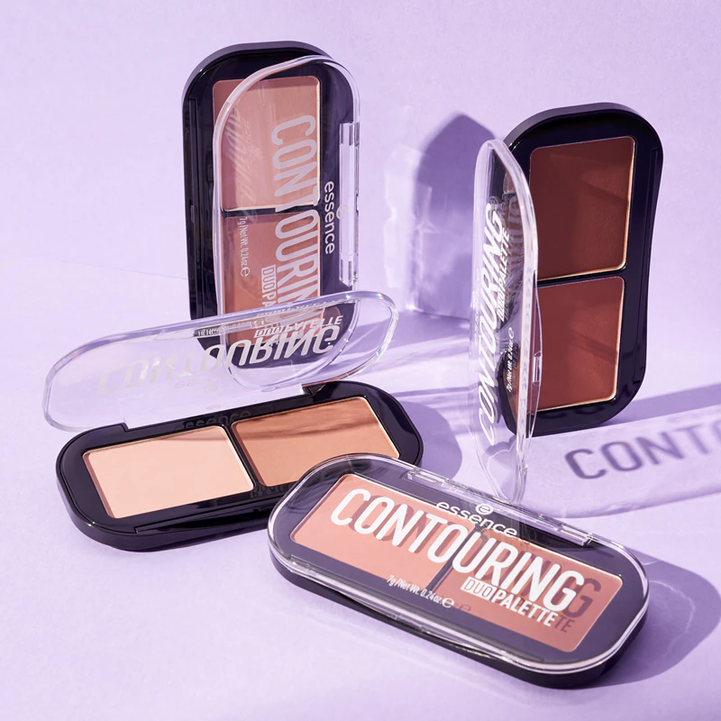 paleta de contorno facial essence CONTOURING DUO