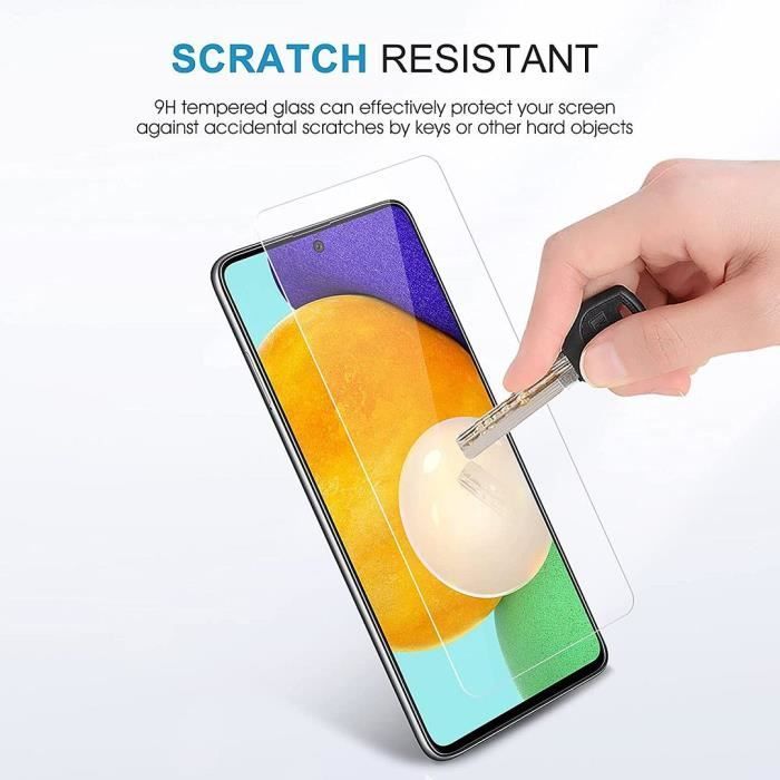 Displayschutzfolie aus gehärtetem Glas für Samsung Galaxy A52s 5G – 2er-Pack – Transparent – PROSHOP