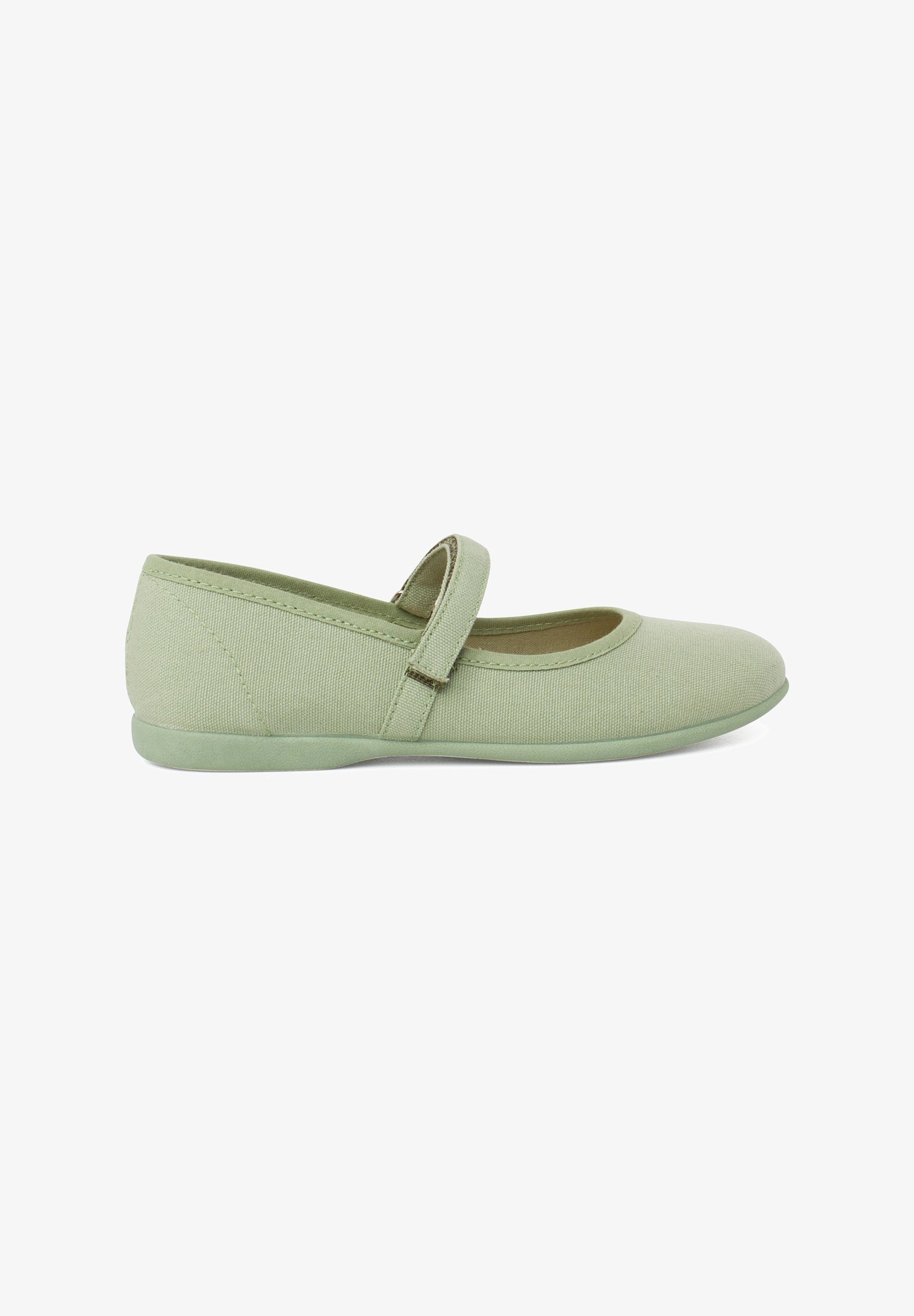 Sapatinhos de bebê Pisamonas MERCEDITAS THIN STRAP - verde samambaia