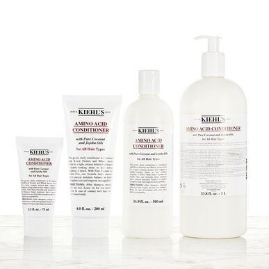 Kiehl's Amino Acid Pure Coconut Jojoba -hoitoaine kaikille hiustyypeille, 200ml
