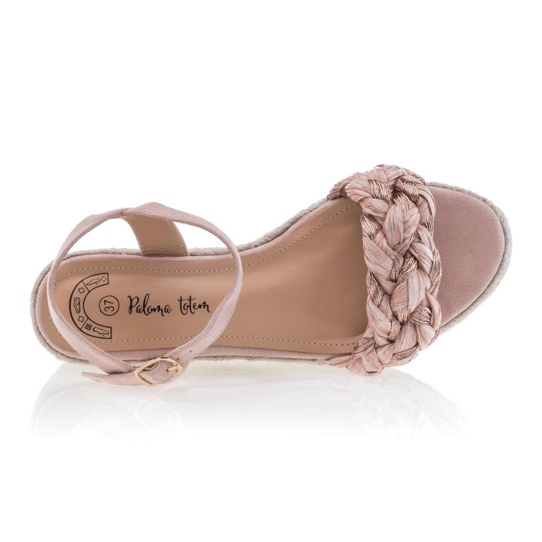 Espadrilles / semelles corde Femme Rose
