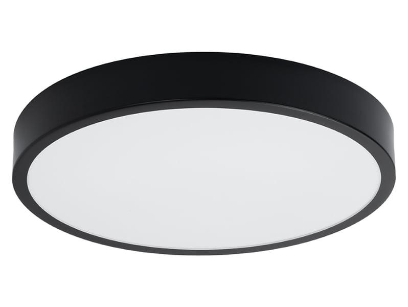 Plafon Onyx LED 50 cm aluminiowy czarny
