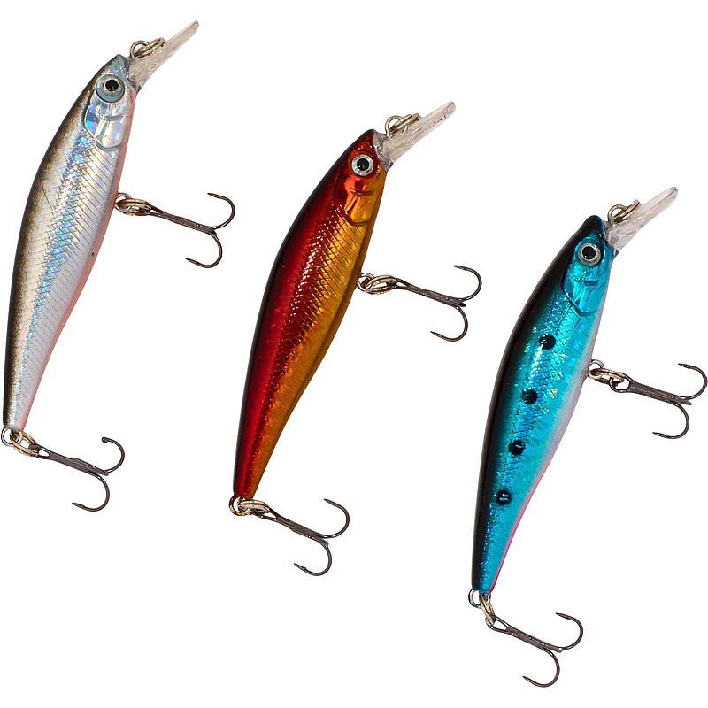 Villfisken Wobbler set 3-pack 5 g, flottant, Villfisken