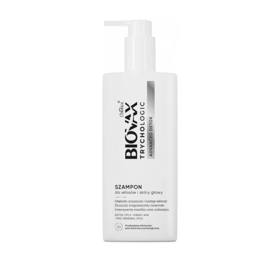Biovax Trychologic Advanced Detox oczyszczający szampon do włosów i skóry głowy 200 ml