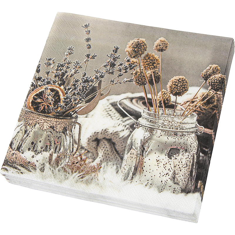 Vie Home Servietten, 20er-Packung, 33 x 33 cm