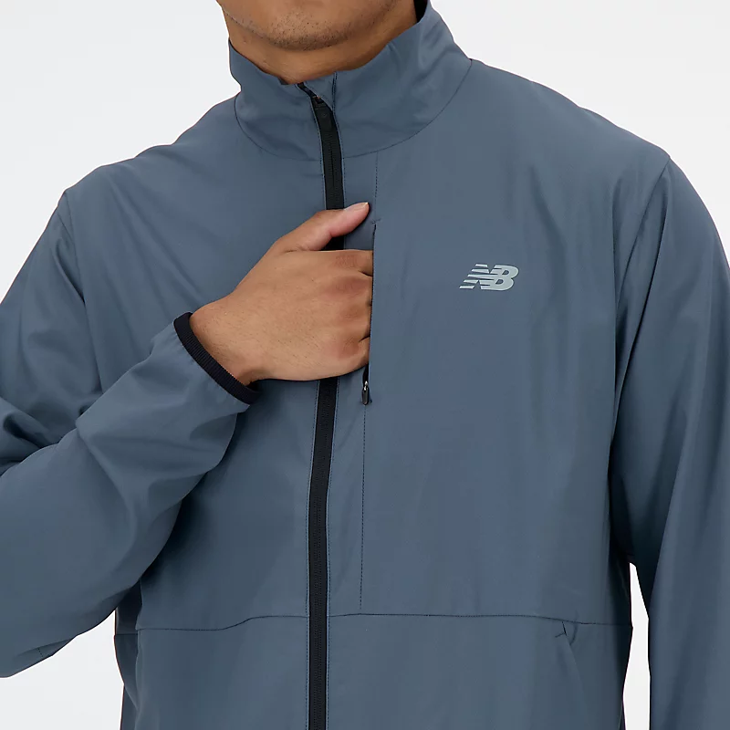 Herrenjacke aus elastischem Stoff – GRAPHIT