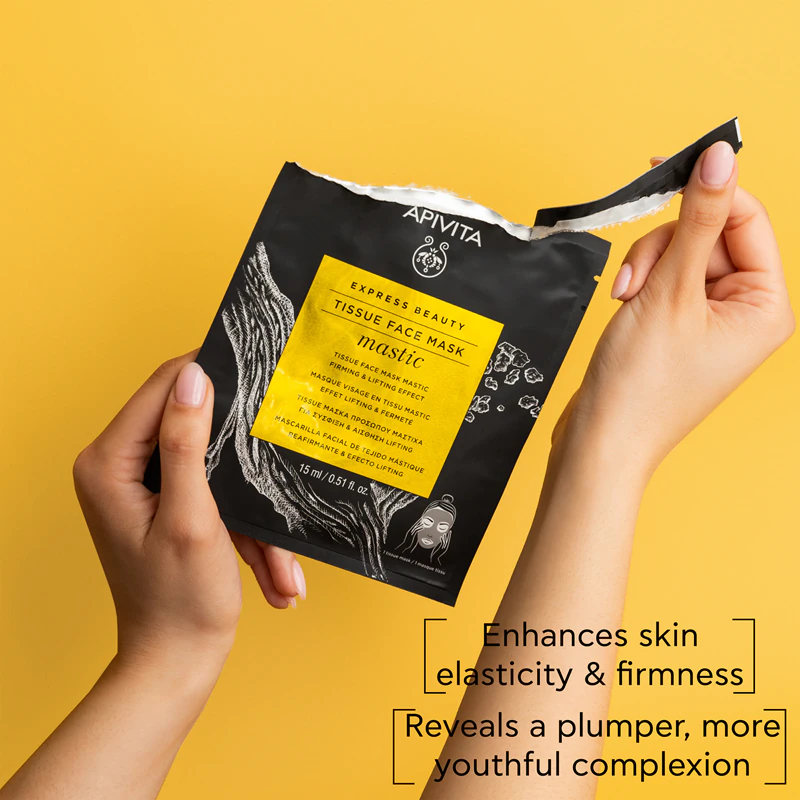 Máscara Facial de Tecido Lifting Apivita Express Beauty Mastic