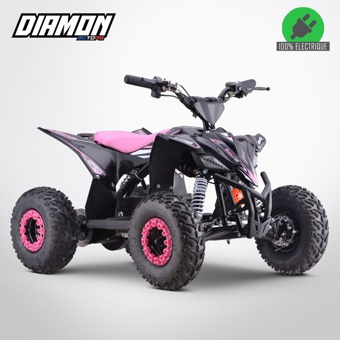 Quadriciclo Elétrico Infantil VAREX 1200 1200W / Rosa