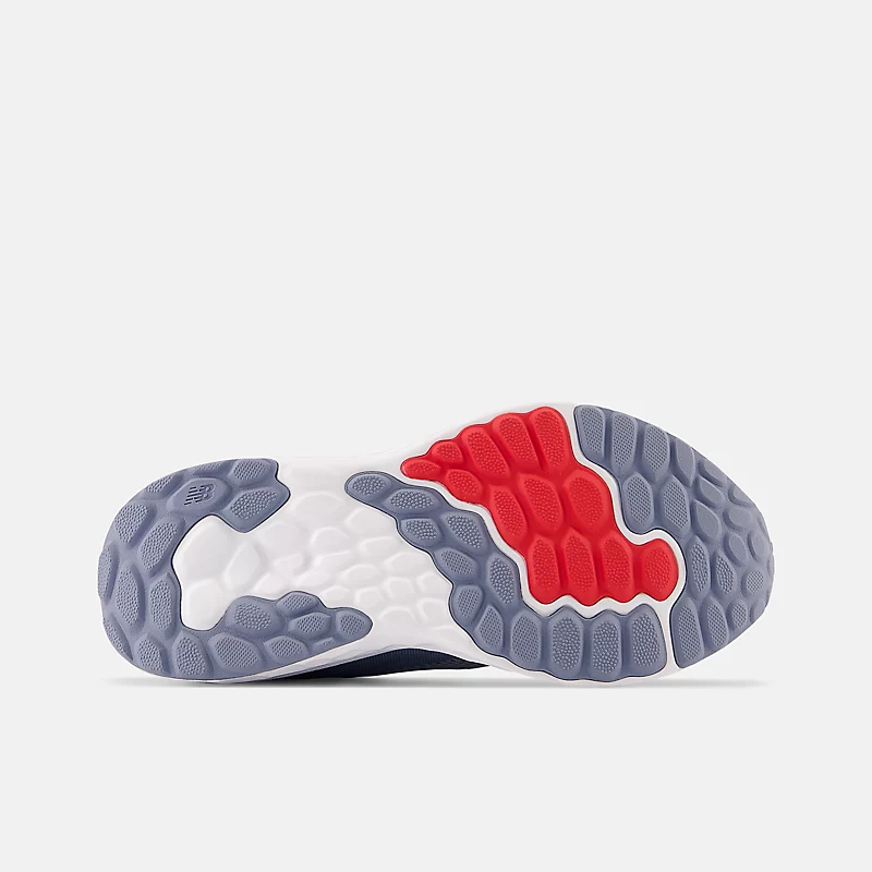 Dziecięcy ochraniacz na buty Arishi v4 Bungee Lace z pianką Fresh Foam i górnym paskiem – Arctic Grey z pikselową zielenią i prawdziwą czerwienią
