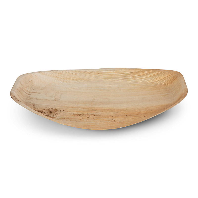 Nature serveringsbrett 3-pakning 38x26 cm palmeblad