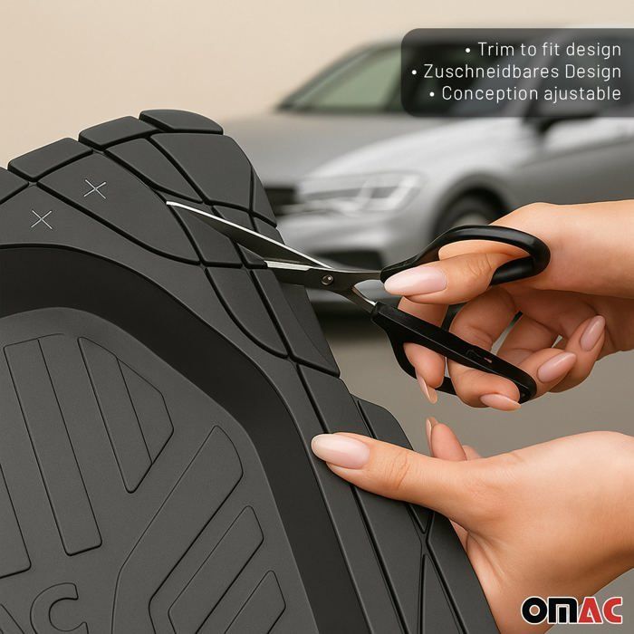 Tapis de Sol de Voiture Profond Antidérapant Imperméable pour Universel