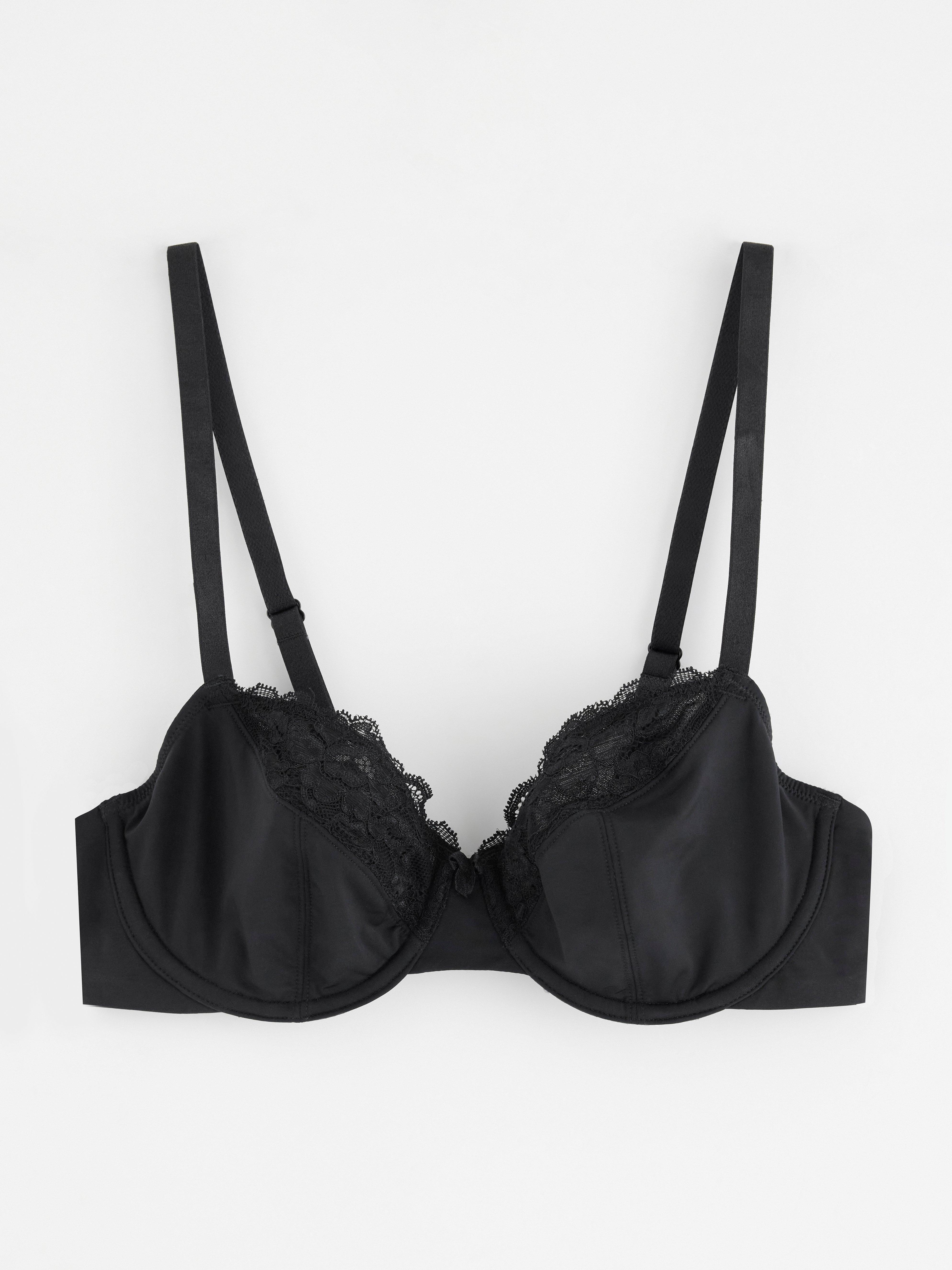 Aster ovadderad bh Black