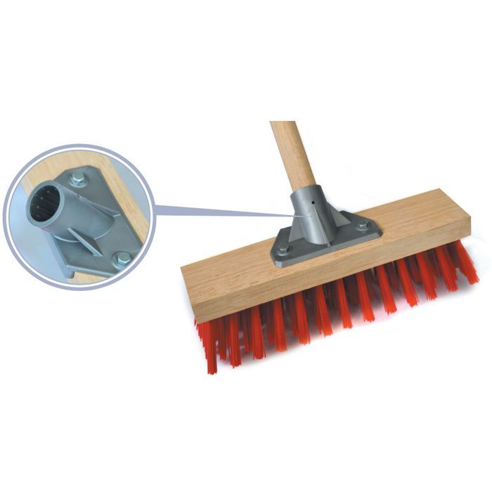 31 cm Rode PVC Straatbezem MERCIER - 840