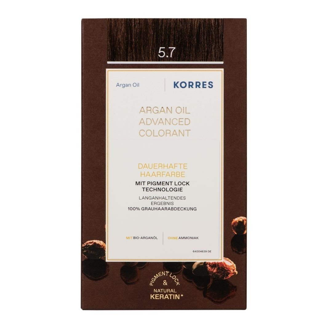 KORRES plaukų dažai su argano aliejumi – 145 ml