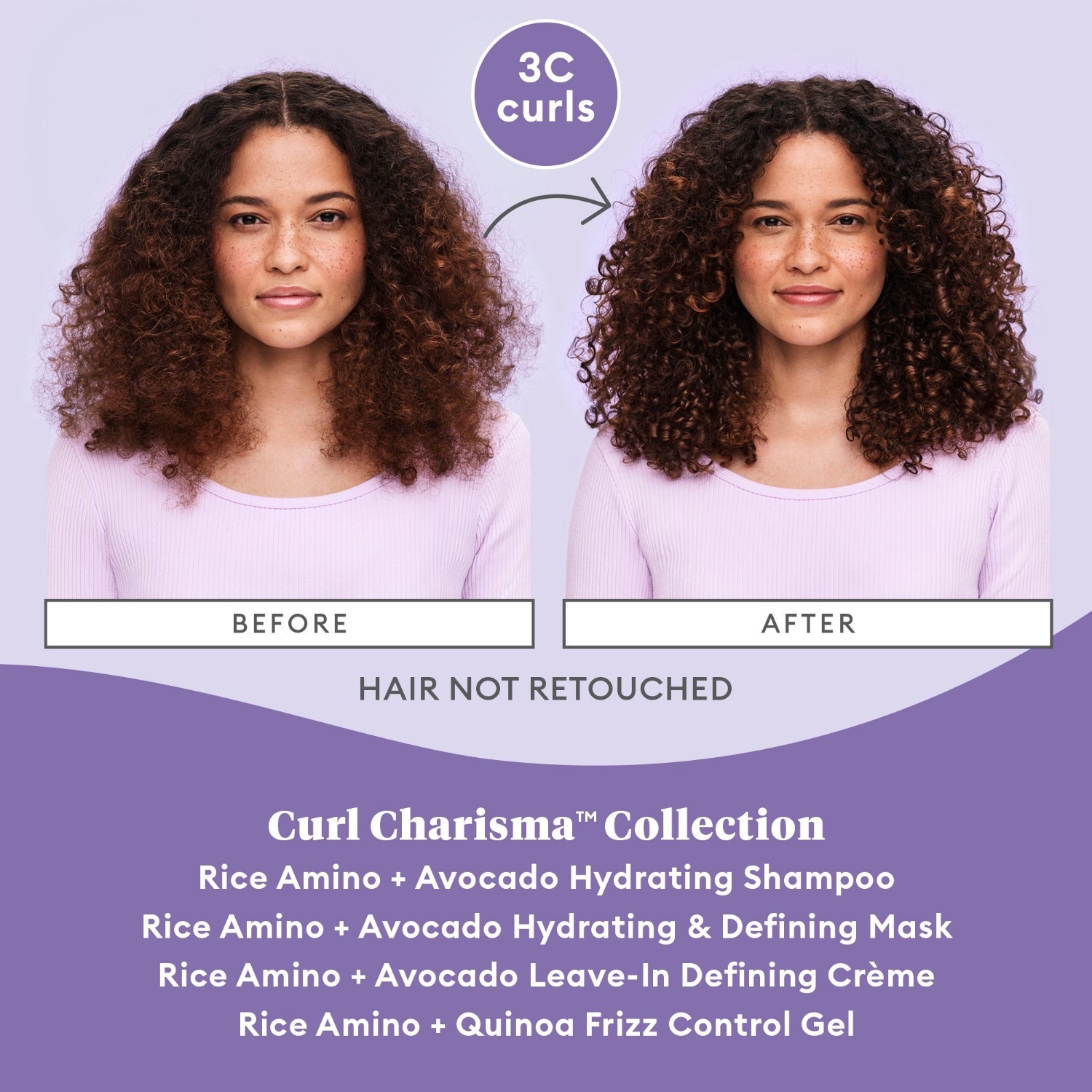 Briogeo maska za kosu Curl Charisma™ rižine aminokiseline + avokado hidratantna i definirajuća maska - 236 ml