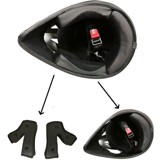 Casco integral para motocicleta — AProsp — C853 — Casco profesional para motocross y BMX. Certificado CE y DOT.