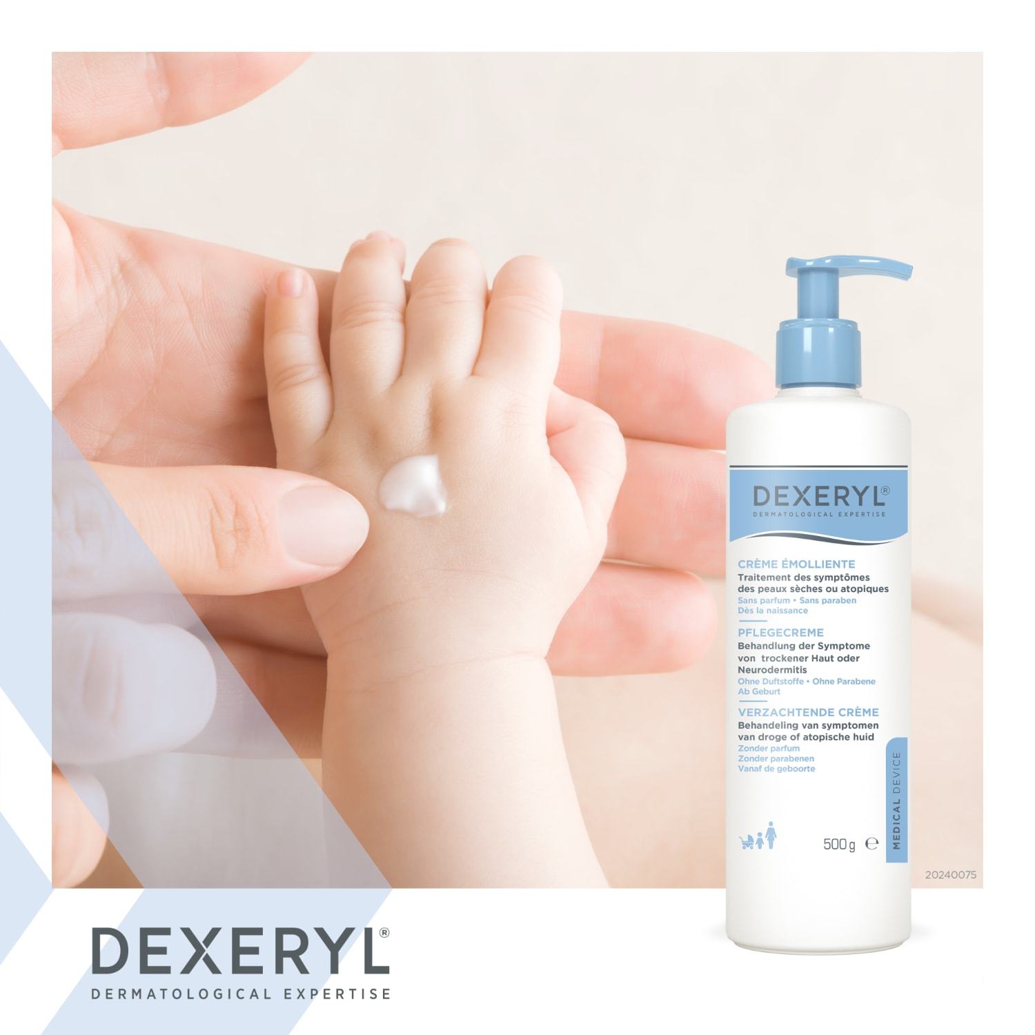 DEXERYL Telový krém Upokojujúci krém - 50 g