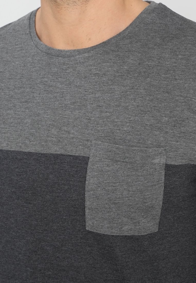Selected Homme Print T-shirt - grijs