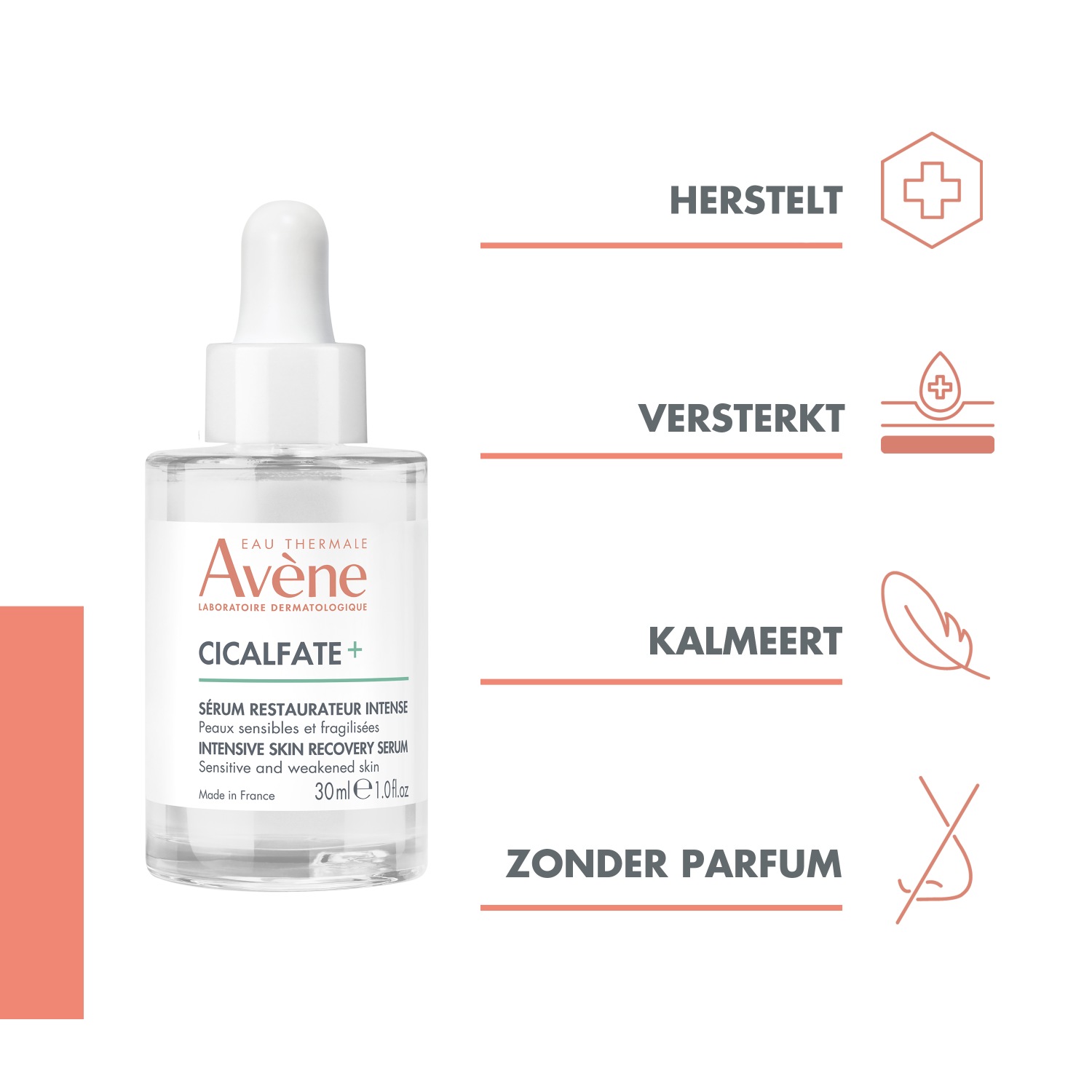 Avène Kosteuttava seerumi Cicalfate + Intensiivinen ihoa uudistava seerumi - 30 ml