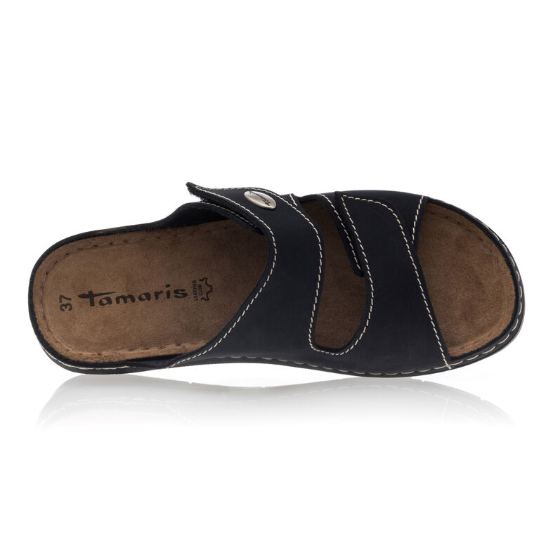 Zapatos cómodos para mujer, color azul.