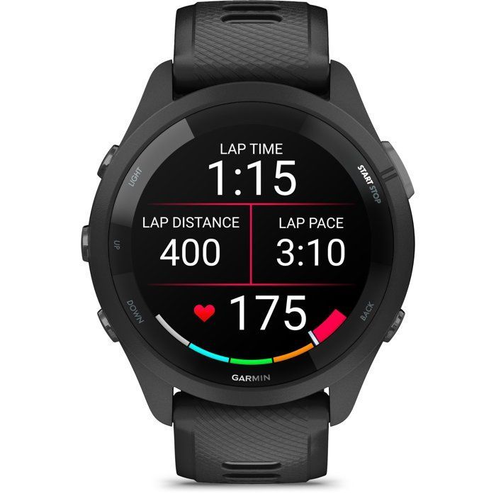 Garmin Forerunner 265 Black Smartwatch
